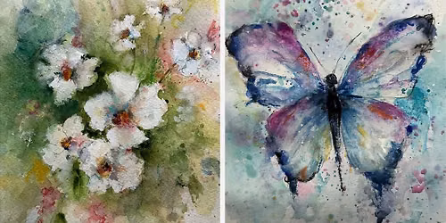 Pastels & Watercolor Mixed Media with Cina Canada & Ursula Wollenber