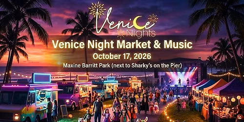Venice Night Market & Music \u2013 Halloween Edition