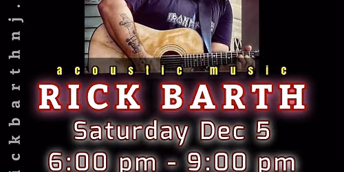  Rick Barth at Tavern On The Rocks