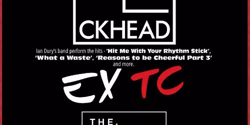 THE BLOCKHEADS + EXTC Friday 09\/10\/26