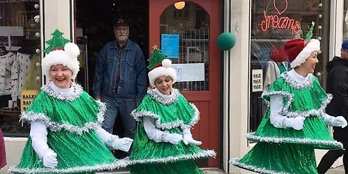Tap Dancing Christmas Trees in the Elmwood