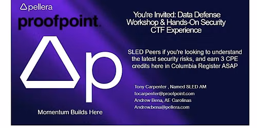 You're Invited: Data Defense Workshop & Hands-On Security CTF Experience
