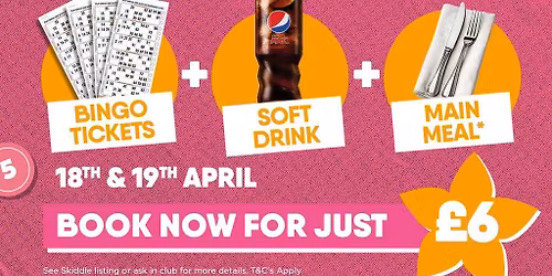 Spring Fling Tickets - Buzz Bingo Scunthorpe 19\/04