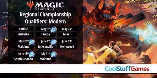 Magic: the Gathering RCQ (2-slot) Modern $500 Store Credit - Season 4 Round 4