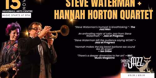 Steve Waterman + Hannah Hannah Horton @ Swinging Cat Jazz Club