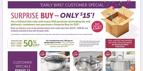 Darlene’s Princess House Party