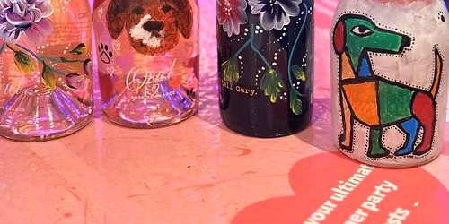 Brush & Easel Bottle Painting Evening