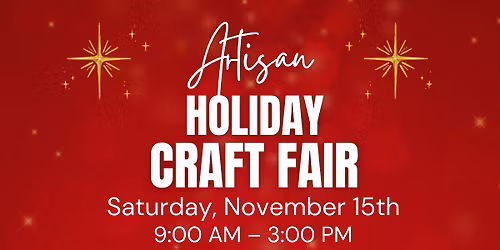 Artisan Holiday Craft Fair