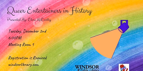 Queer Entertainers in History