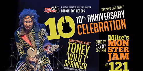 10th Anniversary Mike's Monster Jam #121 With Toney 'Wild T' Springer!