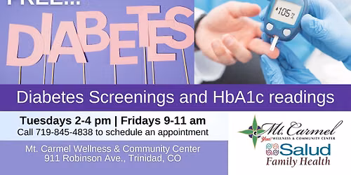 FREE Diabetes Screenings
