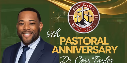 Dr Taylor 9th Pastoral Anniversary