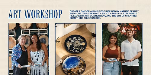 Nature-Inspired Epoxy Resin Art Workshop