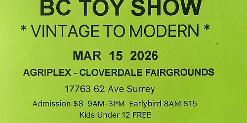 BC Toy Show 