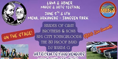 Lum & Abner Music & Arts Festival