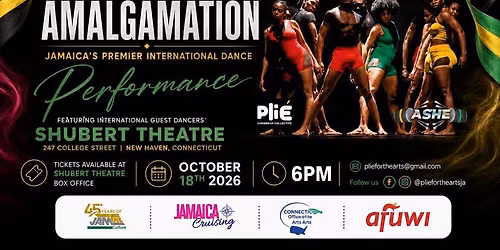 American Friends of Pli\u00e9 for the Arts presents Amalgamation | October 18 at the Shubert Theatre