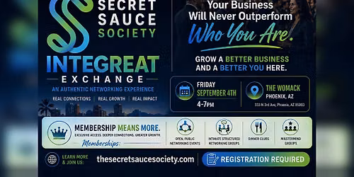 The Secret Sauce Society InteGreat Exchange