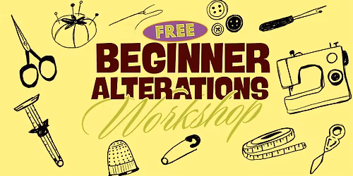 Beginner Alterations Workshop: Denim Jeans