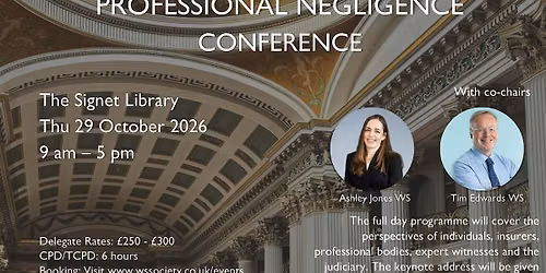 Professional Negligence Law Conference 2026