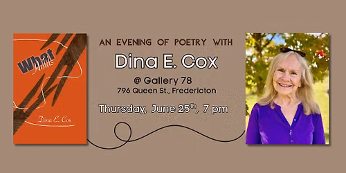 An Evening of Poetry with Dina E. Cox