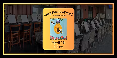 Honey Bees Paint Night