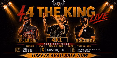 4 THE KING LIVE