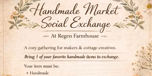 Mountain View & surrounding area \/ Handmade Exchange & Social  \ud83e\uddf6\ud83e\udea1\ud83e\udde6\ud83e\uddfc