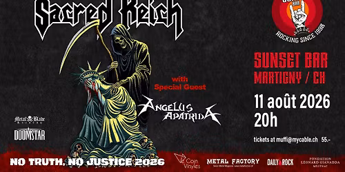 Sacred Reich\/Angelus Apatrida@Sunset (SOLD OUT!)