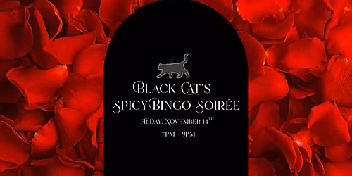 FRIDAY SOLD OUT -Black Cat's Spicy Bingo Soir\u00e9e