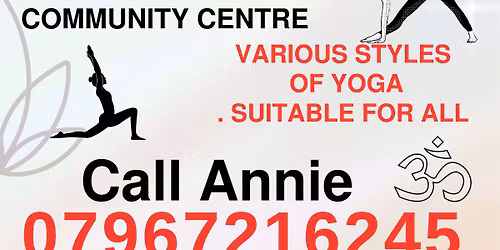 yoga classes for your health and wellbeing with Annie 
