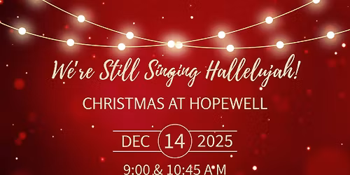 We're Still Singing Hallelujah