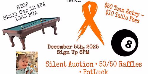 Benefit for BK 8 Ball Jack n Jill 