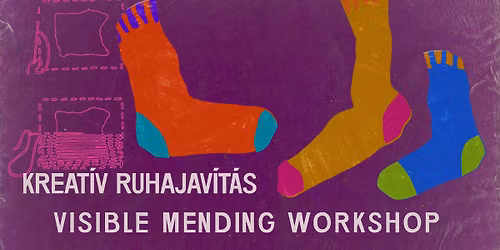 Ruhajav\u00edt\u00f3 m\u0171hely - ruhajav\u00edt\u00e1s kreat\u00edvan \/\/ Sewing Club for visible mending