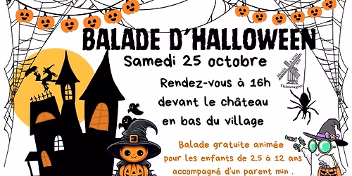 Balade d'Halloween Thimougies 2025