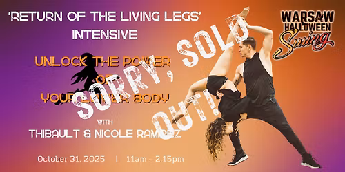 'Unlock the power of your Lower Body' Intensive with Thibault & Nicole
