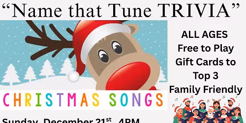 Name that Christmas Song Trivia!!!