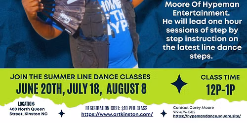 Juneteenth: Line Dance with Corey #1