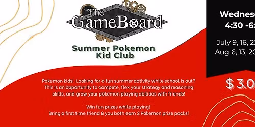 Summer Pokemon Kids Club