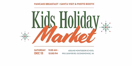 Kids Holiday Market & Free Santa Photos