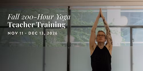 200 Hour YYOGA Teacher Training Module 3 - Part-Time Evening & Weekends