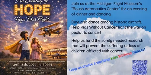 Kids Without Cancer 43rd Annual Evening of Hope......