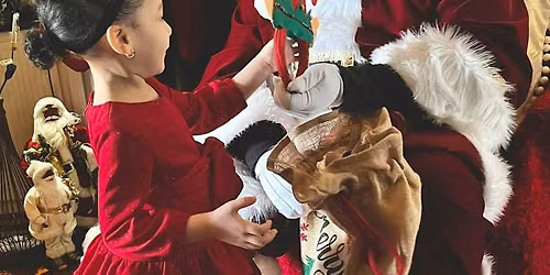 Shopping With Santa Vic at The Hyatt Hotel
