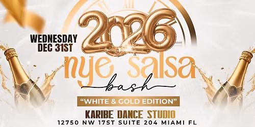 2026 NYE Salsa Bash at Karibe