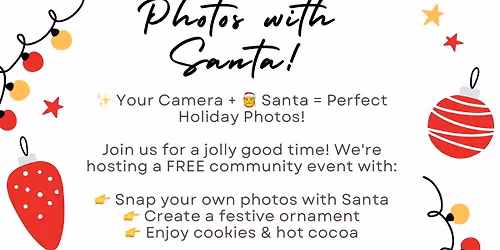 Photos with Santa