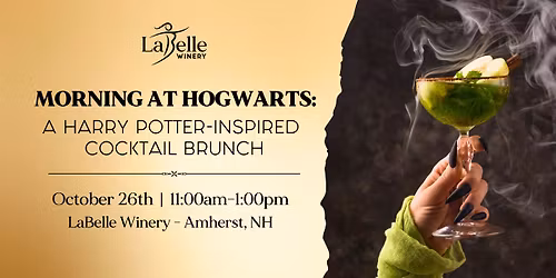 Morning at Hogwarts: A Potter-Inspired Cocktail Brunch (LaBelle Winery - Amherst, NH)