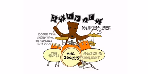 The Zooeys w\/ Smoke In The Sunlight and The Owls