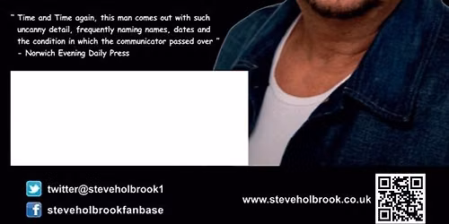 An Evening Of Clairvoyance with Steve Holbrook 