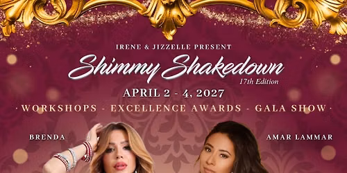 Shimmy Shakedown 17th. Edition ~ Los Angeles, Ca. in OC 