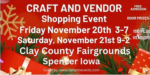 Vendor at Spencer Holiday craft & vendor