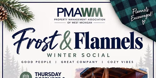 PMAWM Frost & Flannels Winter Social